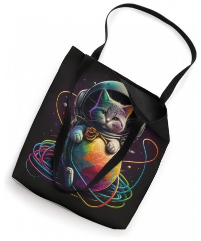 Funny astraunot cat Design cat lovers Cool space lover Tote Bag $11.04 Totes