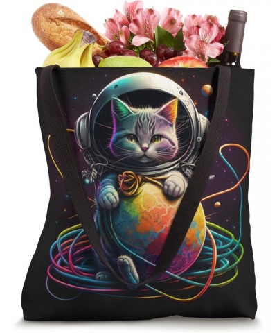 Funny astraunot cat Design cat lovers Cool space lover Tote Bag $11.04 Totes