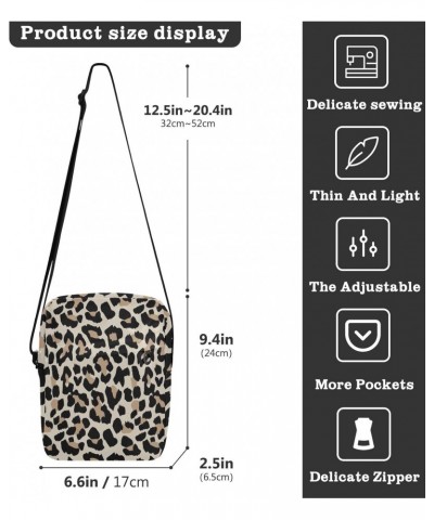 Crossbody Phone Bag Leopard(42) Small Messenger Shoulder Bag Cash Handbag Wallet Purse(237rh4a) $11.65 Crossbody Bags