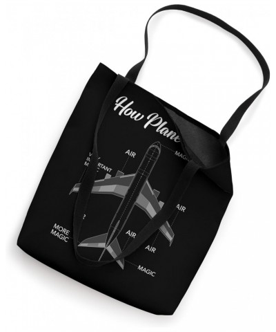 How Planes Fly Funny Aviation Airline Engineers Tote Bag $9.84 Totes