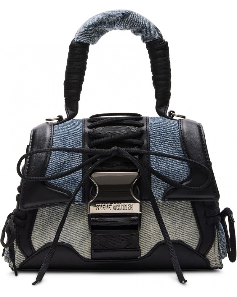 Womens Diego Handbag Denim $52.83 Crossbody Bags