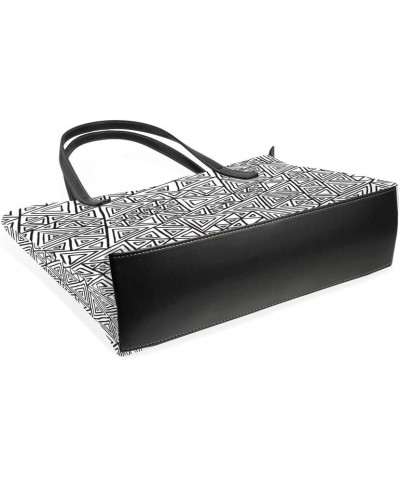 Women Hadbag Microfiber Leather Double Sided Printed 40 x 29 x 9cm Tribal Surface Pattern Pattern5 $18.04 Shoulder Bags