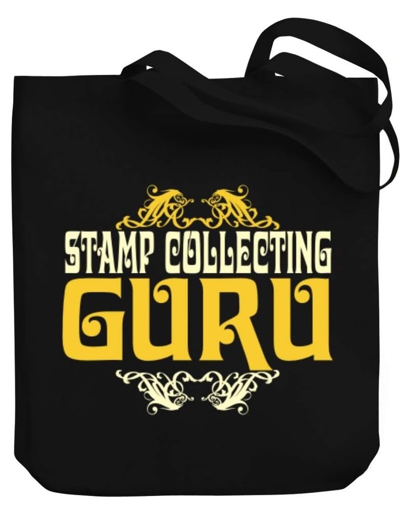 Stamp Collecting GURU Canvas Tote Bag 10.5" x 16" x 4 $16.00 Totes