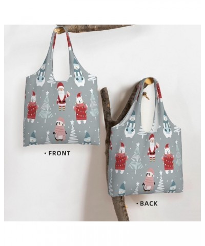 Merry Christmas Single Shoulder Commuter Canvas Tote Bags For Women And Men 027merry Christmas $8.79 Totes