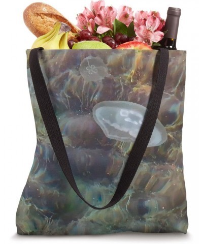 Jellyfish in Sea Water - Cute Sea & Ocean Lover Tote Bag $11.37 Totes