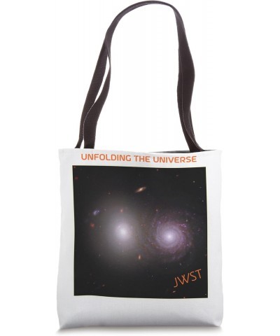 Webb Space Telescope Image Interacting Galaxies VV 191 JWST Tote Bag $13.02 Totes