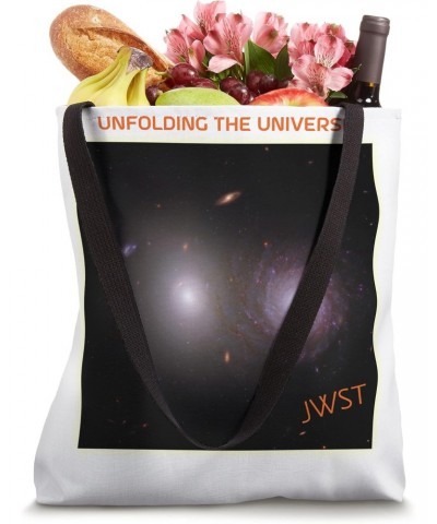 Webb Space Telescope Image Interacting Galaxies VV 191 JWST Tote Bag $13.02 Totes