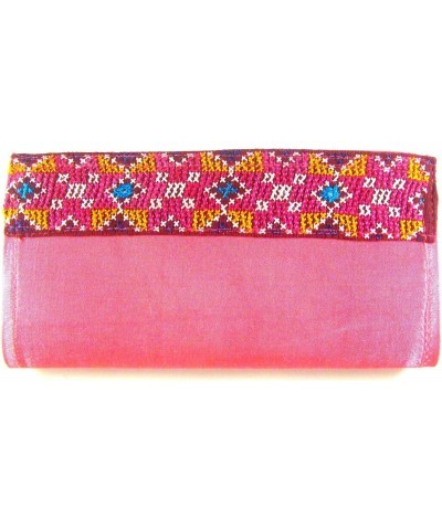 Women's Kutchi Embroidery Traditional Fabric Clutch Bag Handmade Bag Wallets $10.79 Clutches