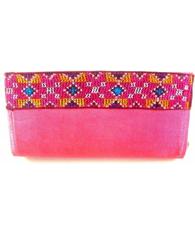 Women's Kutchi Embroidery Traditional Fabric Clutch Bag Handmade Bag Wallets $10.79 Clutches