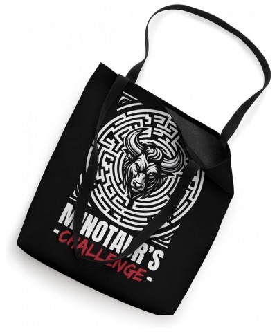 Minotaur Maze Mythical Creature Greek Mythology Tote Bag $12.99 Totes