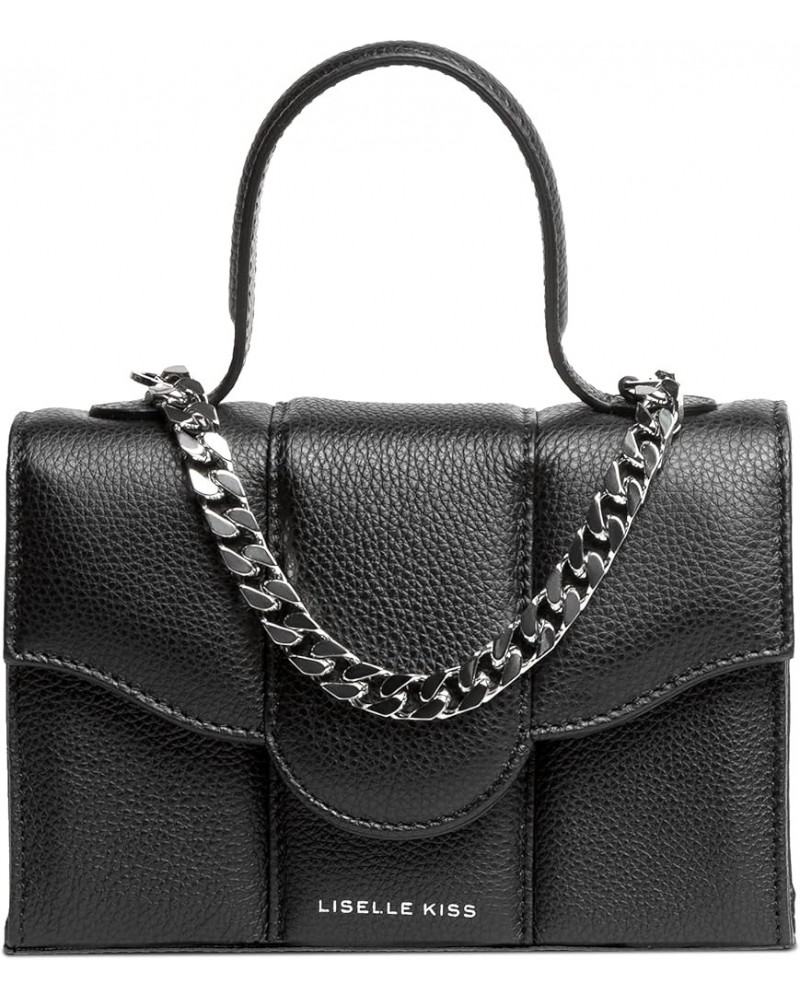 Women's Meli Bag Black Pebble Leather $173.14 Clutches