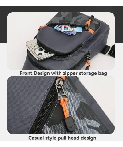 Men's Waist Bag Simple Fashion Lure Chest Bag Portable Adjustable Strap Casual Shoulder Bag Trendy Crossbody Bag (blue) Black...