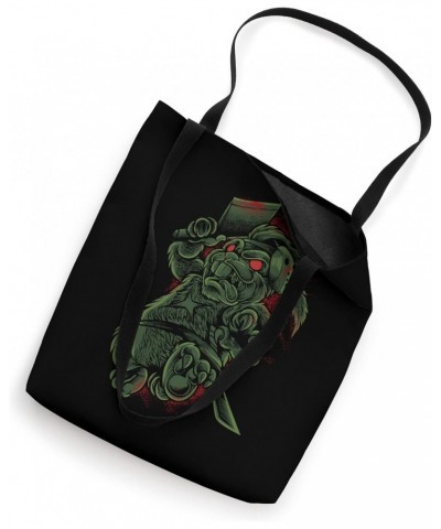 Monster Animals - Horror Axe Bunny Tote Bag $13.50 Totes