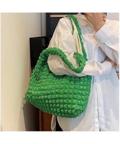 Large Bubble Hobo Bags for Women Bubble Tote Bag Cloud Shoulder Bag Hobo Bag Casual Purses Satchel Work Bag, Hobo Green $14.8...