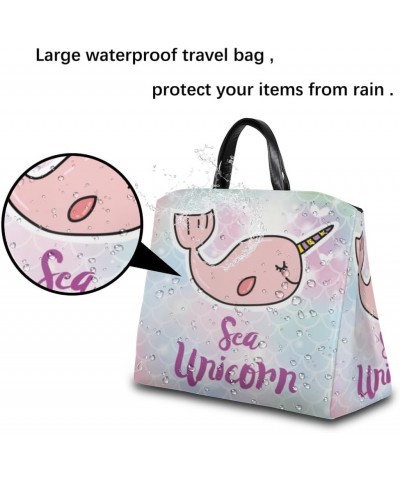 Shark Unicorn Cute Large Tote Bag Women Should Bag Extra Large Tote Bags Waterproof Big Crossbody Tote Bag with inner Pockets...