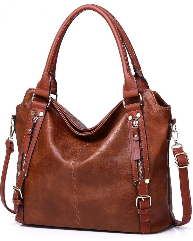 Hobo Bags for Women Cross Body Bag Purses for Women Shoulder Bag Womens Purses Handbags Women's Shoulder Handbags Purse Brown...