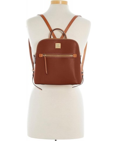 Handbag, Wexford Leather Backpack - Natural $145.98 Backpacks