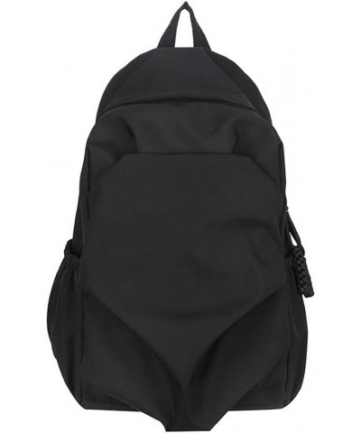 Leisure backpack for Men and women, campus style, large capacity backpack Off-white $30.57 Backpacks