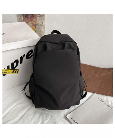 Leisure backpack for Men and women, campus style, large capacity backpack Off-white $30.57 Backpacks