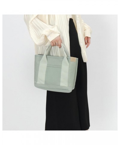 Canvas Tote Bag Large-capacity Handbag Bento Bag White $10.36 Handbags