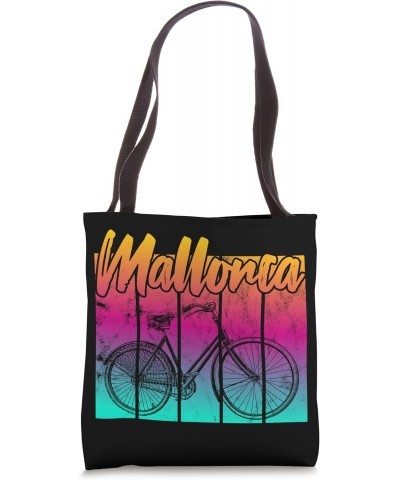 Vintage Mallorca Bicycle Tote Bag $11.44 Totes