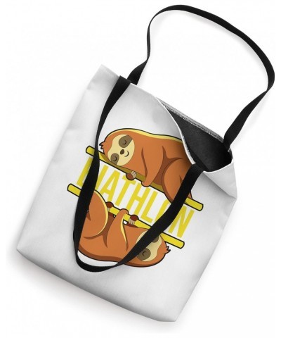 Sloth Sleeping Biathlon Kawaii Anime Japanese Tote Bag $12.45 Totes