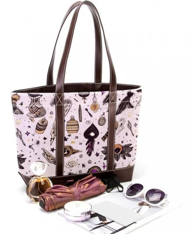 The Tote Bag For Women,Tote Bag With Zipper,Canvas Tote Bag,Cartoon Hand Eye Abstract Handbags $25.19 Totes