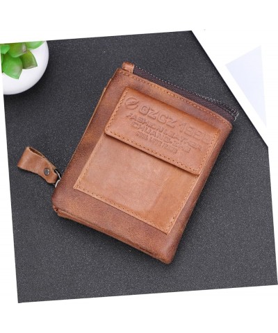 Purses 2pcs Men's Purse Leather Wallets Wallet for Men Carteras Para Hombres Cowhide Wallet Men's Leather Wallet Men Wallets ...