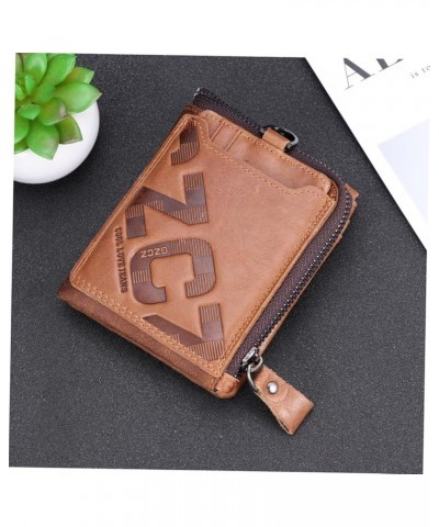 Purses 2pcs Men's Purse Leather Wallets Wallet for Men Carteras Para Hombres Cowhide Wallet Men's Leather Wallet Men Wallets ...