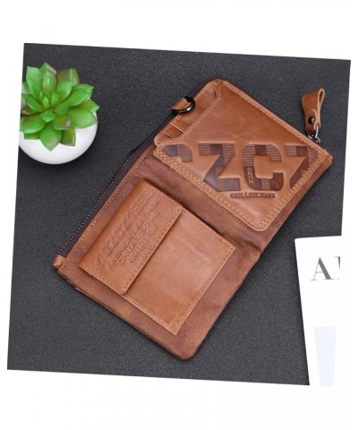 Purses 2pcs Men's Purse Leather Wallets Wallet for Men Carteras Para Hombres Cowhide Wallet Men's Leather Wallet Men Wallets ...