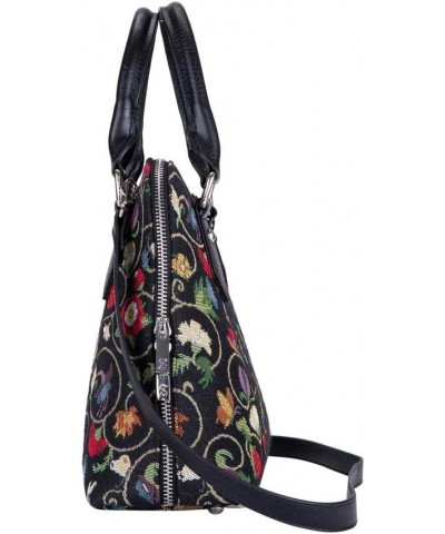 Tapestry Hand Shoulder Bag Cross Body Purses Handbag Satchel Bag for Women In Jacobean Dream Design|CONV-JACOB $39.02 Satchels