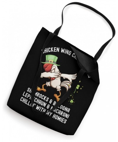 Chicken Wing Chicken Wing Song Hot Dog Bologna St Pattys Day Tote Bag $11.25 Totes