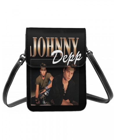 Johnny Depp Small Cell Cell Phone Purse Clutch Handbag For Womens Female $15.50 Crossbody Bags