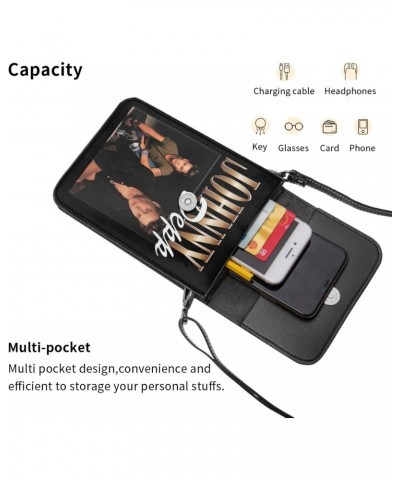 Johnny Depp Small Cell Cell Phone Purse Clutch Handbag For Womens Female $15.50 Crossbody Bags