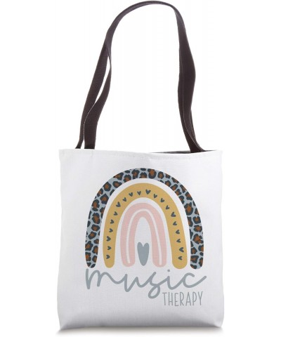 Music Therapy Rainbow MT Therapist Tote Bag $10.80 Totes