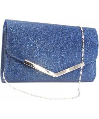 Women Handbag Dinner Bag Clutch Bag Clutch Handbag Fashion Clutch Evening Handbag Blue $11.50 Evening Bags