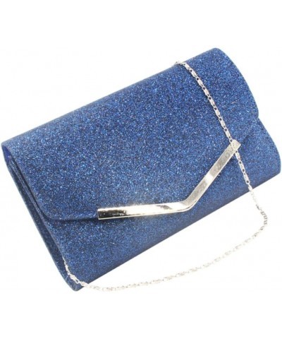 Women Handbag Dinner Bag Clutch Bag Clutch Handbag Fashion Clutch Evening Handbag Blue $11.50 Evening Bags