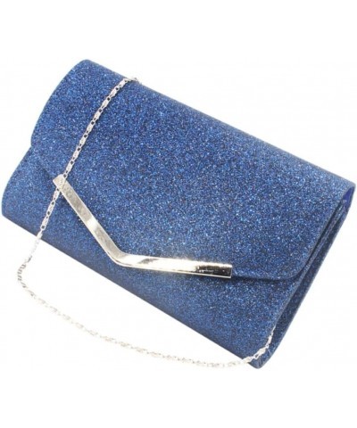 Women Handbag Dinner Bag Clutch Bag Clutch Handbag Fashion Clutch Evening Handbag Blue $11.50 Evening Bags