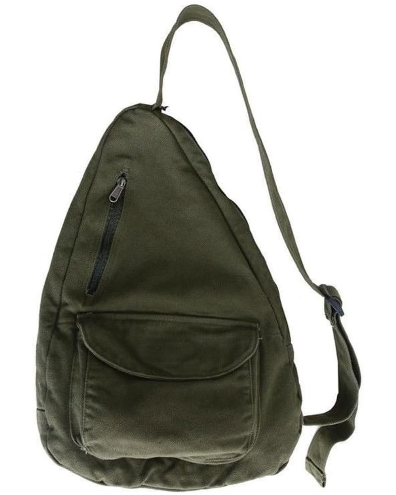 Small Crossbody Bags for Women Trendy Canvas Sling Bag for Women Backpack Purse for Women Green $12.30 Crossbody Bags