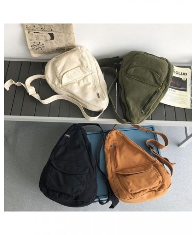 Small Crossbody Bags for Women Trendy Canvas Sling Bag for Women Backpack Purse for Women Green $12.30 Crossbody Bags