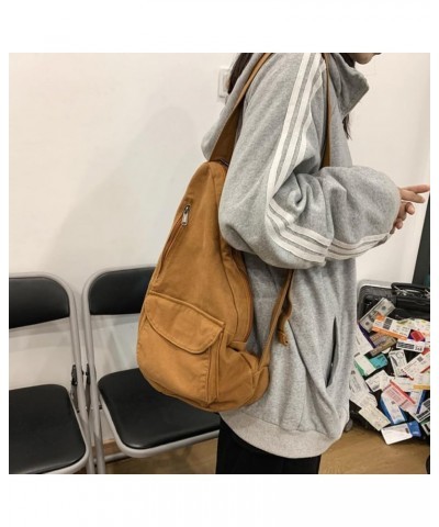 Small Crossbody Bags for Women Trendy Canvas Sling Bag for Women Backpack Purse for Women Green $12.30 Crossbody Bags