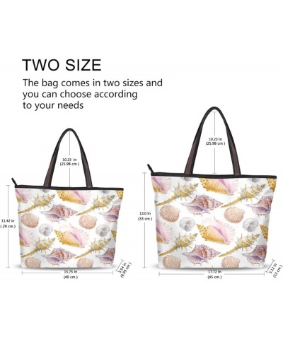 Tote Bag for Women with Zipper,Polyester Tote Purse Holiday Tote Bag Work Handbag Women Gift 11 $10.39 Totes