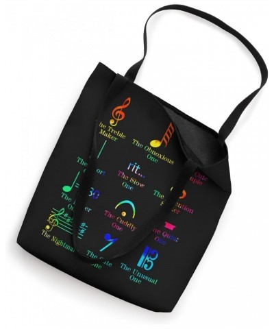 Musical Notes Symbol Definition Humor Funny Christian Music Tote Bag $10.70 Totes