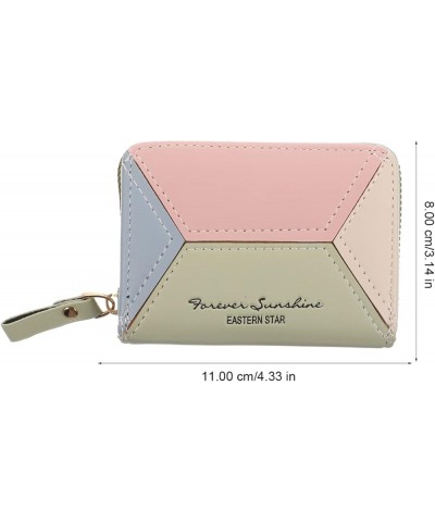 3pcs Credit Card Bag Leather Pocket Organizer Zip Around Wallets for Women Womens Wristlet Storage Bag Organizer Leather Wome...