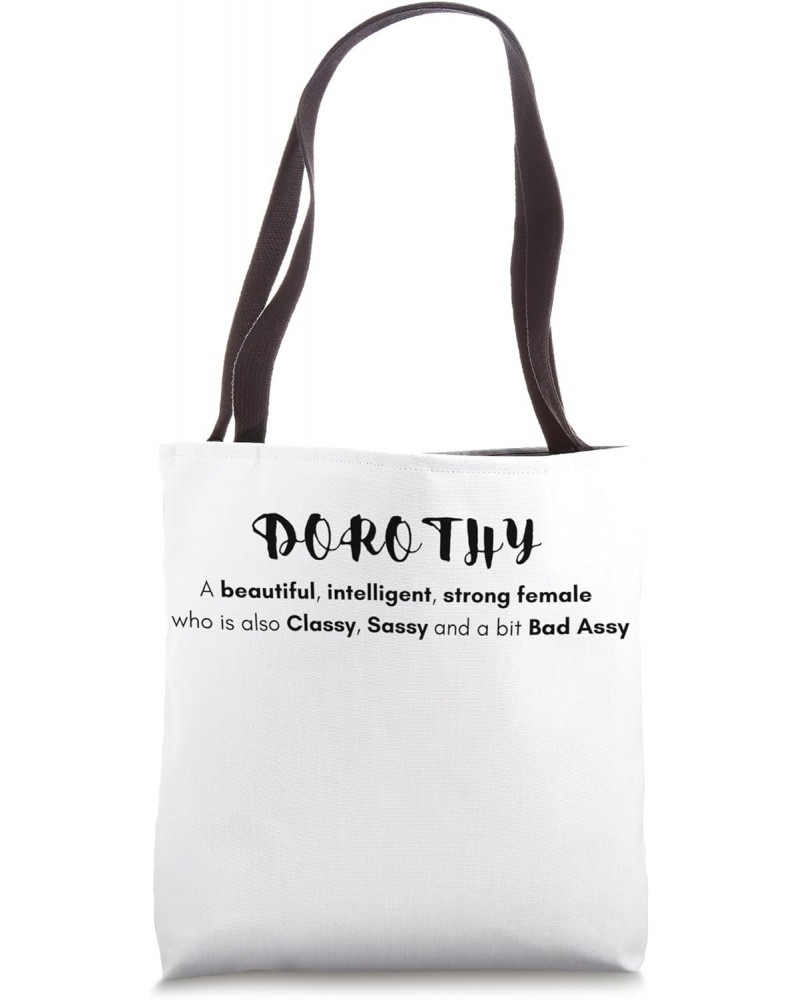 Dorothy Name Meaning Tote Bag $17.33 Totes