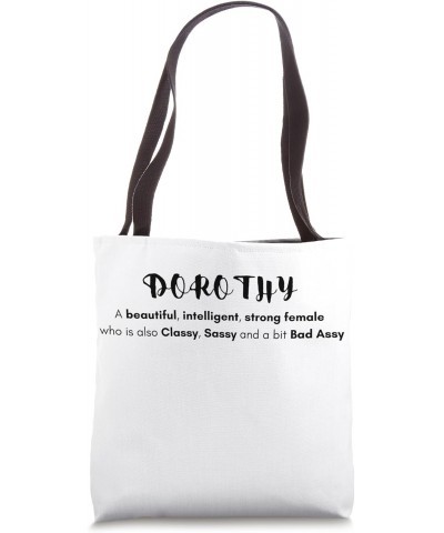 Dorothy Name Meaning Tote Bag $17.33 Totes