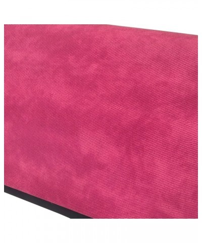 Color Block Flat Canvas Clutch Fuchsia $14.72 Clutches