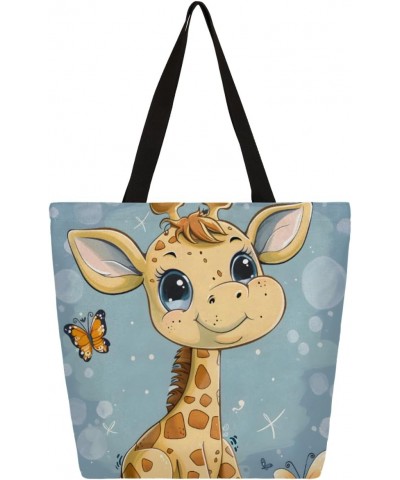 Stylish Animal Prints Canvas Tote - A Great Accessory for Travel $13.79 Totes