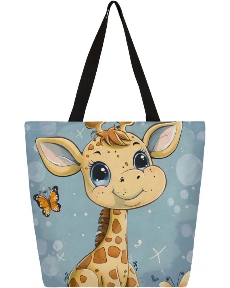 Stylish Animal Prints Canvas Tote - A Great Accessory for Travel $13.79 Totes