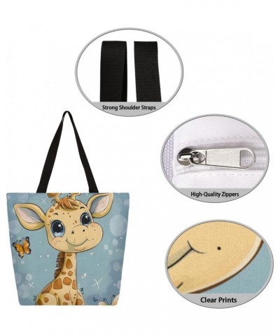 Stylish Animal Prints Canvas Tote - A Great Accessory for Travel $13.79 Totes